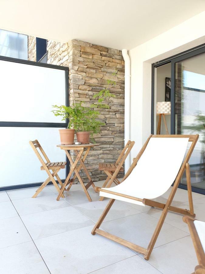 T2 Neuf Avec Jardin Et Terrasse - Proche Des Plages แซ็งต์-ซีร์-ซูร์-แมร์ ภายนอก รูปภาพ