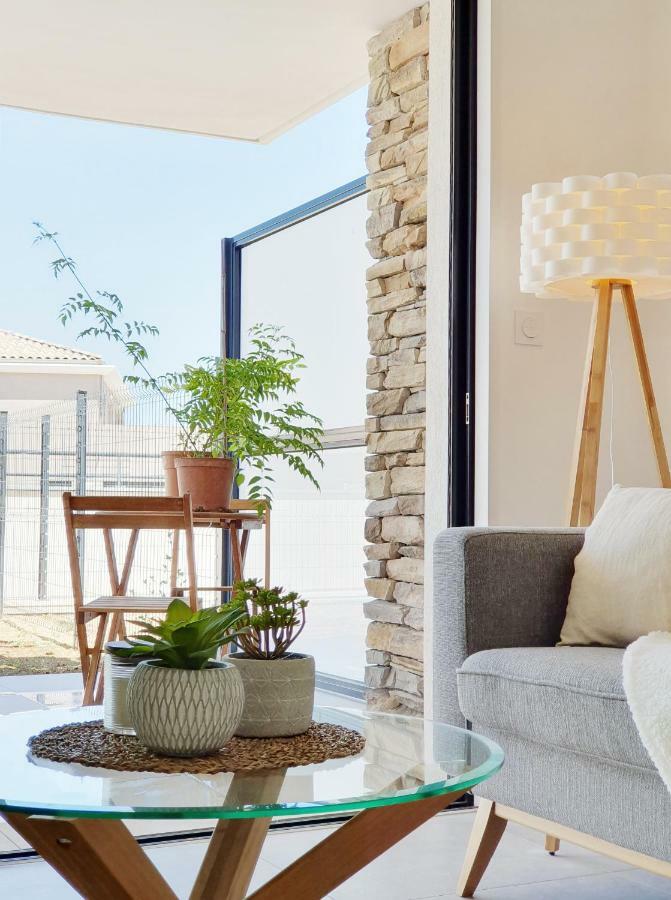 T2 Neuf Avec Jardin Et Terrasse - Proche Des Plages แซ็งต์-ซีร์-ซูร์-แมร์ ภายนอก รูปภาพ
